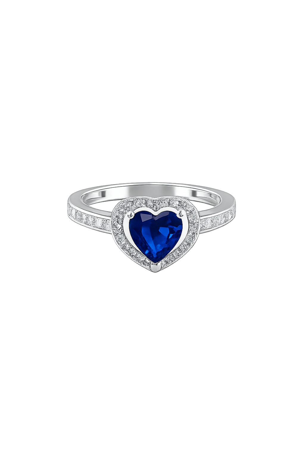 Anillo Corazón de Cristal